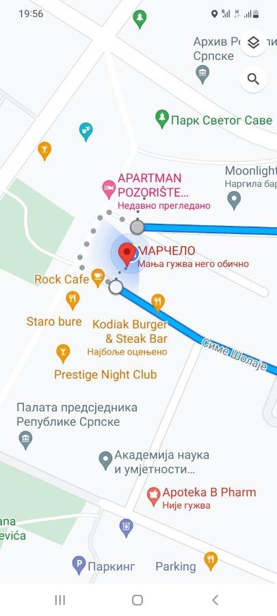 Apartman Pozoriste Penthaus Banja Luka Eksteriør billede